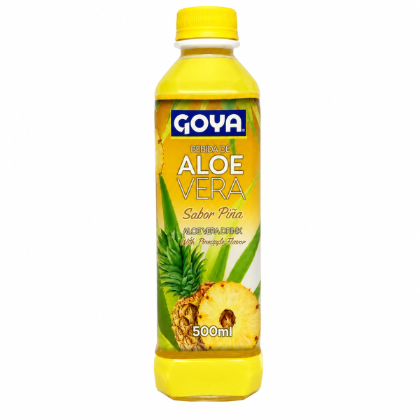 Bebida de aloe vera y piña de Goya, 500 ml